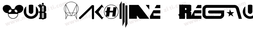 Wub Machine Regular字体转换